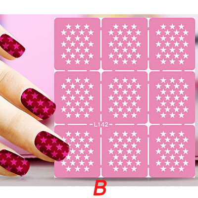 

Toponeto Fashion Nail Art Transfer Stickers Manicure Tips Decal DIY Decorations Tool