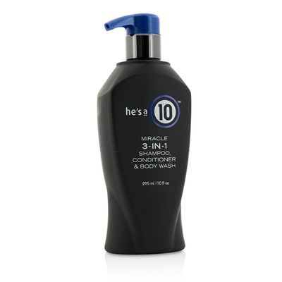 

ITS A 10 - Hes A 10 Miracle 3-In-1 Shampoo Conditioner & Body Wash 295ml10oz