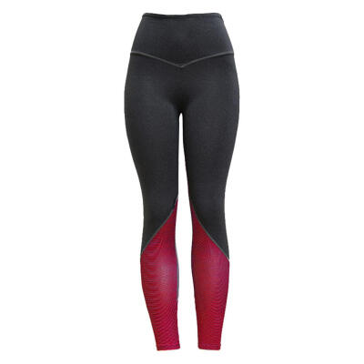 

Sexy Women Sports Yoga Pants Stitching Hit Color Trousers Stretch Leggings