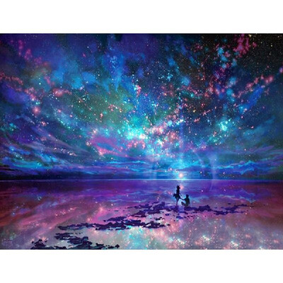 

Diamond Painting DIY 5D Oil Painting Sea Diamond Painting Cube Round Shape Diamond Paintings Kits Arts Craft for Room Wall Decorat