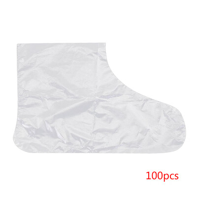 

100pcs Foot Pad Disposable Cover Clear Plastic Anti Wrinkle Water Lock Ultra-thin Transparent Body Fresh-keeping Film
