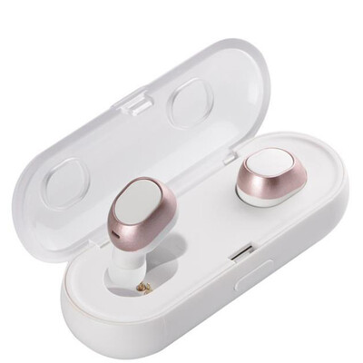 

2017 mini True Wireless Bluetooth Headsets Earbuds TWS earphones with mic charging box for iphone 77 plus 6s 5 andriod