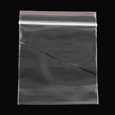 

PH PANDAHALL 500pcs Clear OPP Cellophane Zip Lock Bags Top Seal Bags For Small Items Packing
