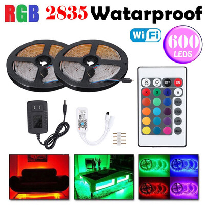 

〖Follure〗WIFI RGB LED Strip Light SMD 2835 DC12V Led Flexible TapeWIFI ControllerDriver