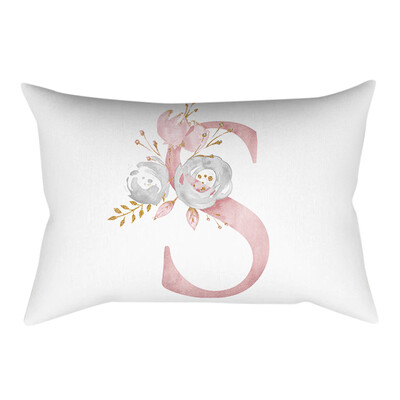 

〖Follure〗30x50 cm Kinder Zimmer Dekoration Brief Kissen Englisch Alphabet pillowcases