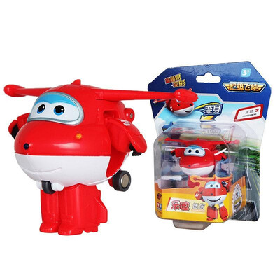 

Auldey 710010 Super Wings Mini Robot Transformer Toy Red