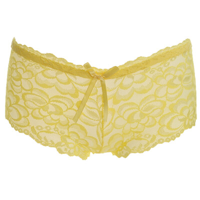 

Toponeto Fashionable High Waist Seamless Underpants Sexy Lace Tuck-in Trousers Underwear