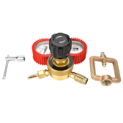 

Greensen 001-015MPa Acetylene Gas Pressure Reducer Air Flow Regulator Gauge Meter