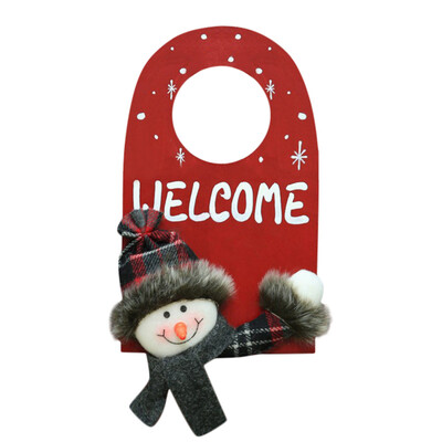 

〖Follure〗Santa Claus Snowman Pendants Christmas Ornaments Door Handle Hanging