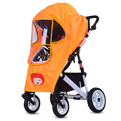 

Baby Stroller Pushchair Pram Accessories Rain-proof Wind-proof Rain Cover for Outdoor Travel