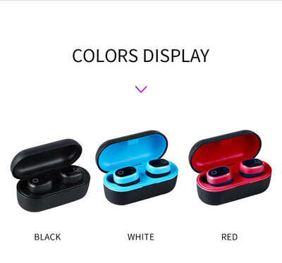 

Bluetooth 50 Headset TWS Wireless Earphones Mini Earbuds Stereo Headphones IPX5