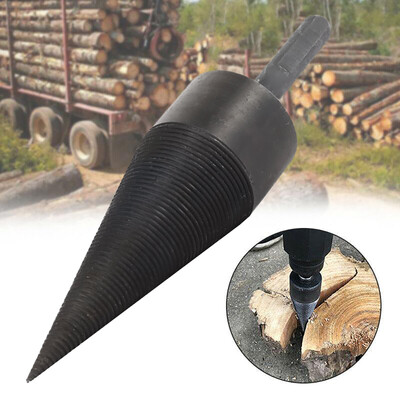 

Wood Splitter Cones Splitting Bit Weichai Drill Bit Chop Wood Splitting Tool Firewood Machine Drill Wood Cone Reamer Punch