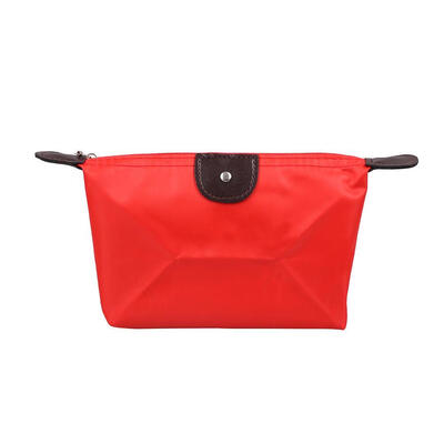 

Folding Waterproof Dumpling Shape Makeup Bag Travel Pure Cosmetic Organizer