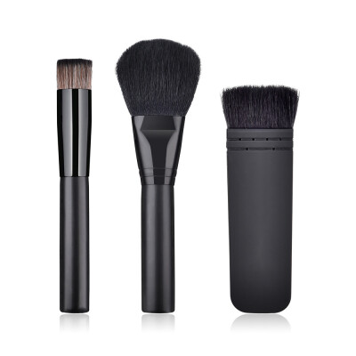 

Toponeto 3PCS Cosmetic Wooden Brushes Foundation Powder Eyeshadow Brush Makeup Tool