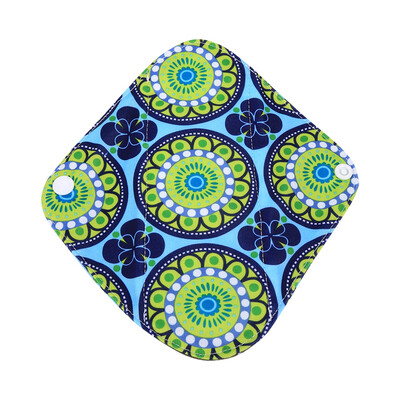 

11 Patterns Heavy Reusable Washable Panty Liner Bamboo Cloth Mama Menstrual Sanitary Pad Hot Panty Liner Cloth Menstrual Pads
