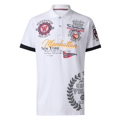 

Toponeto Fashion Mens Letter Button Personality Shirt Short Sleeve T-Shirt Blouse Tops