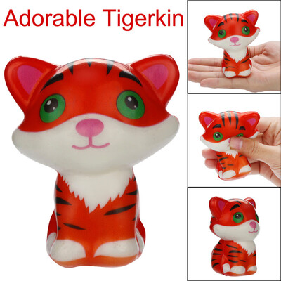 

YIWULASquishies Kawaii Tigerkin Super Slow Rising Cream Scented Stress Relief Toys
