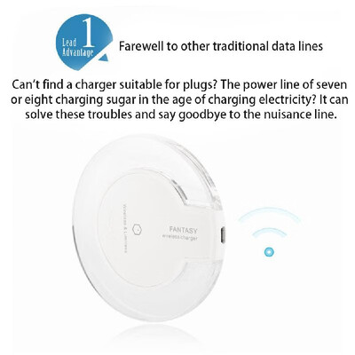 

QI Charge Phone Wireless Charger Charging Pad for I-PhoneX88Plusfor Galaxy S9S8S6S7 EdgeS8 PlusS9 Plus&ALL QI-Standard