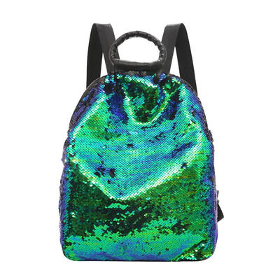 

Sequins School Backpack Women Student Travel Shoulder Bags Bling Rucksack