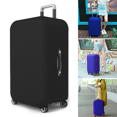 

SML Pure Colour Luggage Cover Case Travel Accessories Suitcase Protector Dustproof Covers Dust Cover Protective Case with Zipper