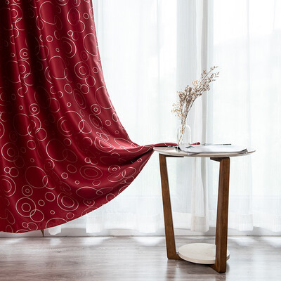 

Toponeto Leaves Curtain Tulle Window Treatment Voile Drape Valance 1 Panel Fabric
