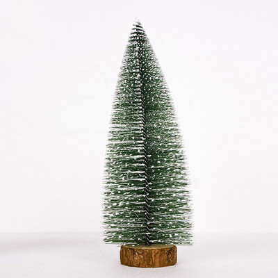

Christmas Snow Mini Tree Holiday Festival Party Ornament Decor Miniature