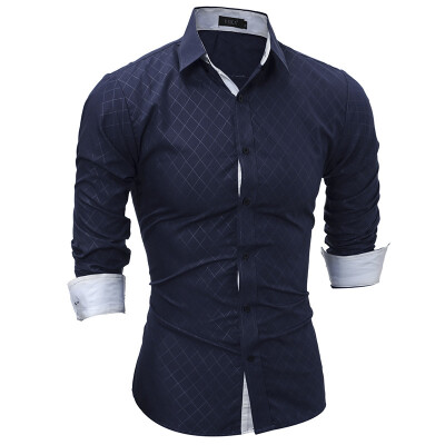 

Dark Line Quilted Slim Long Sleeve Shirt