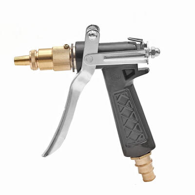 

Car Wash Water Gun High Pressure Spray Copper Water Nozzle wHose Buckle