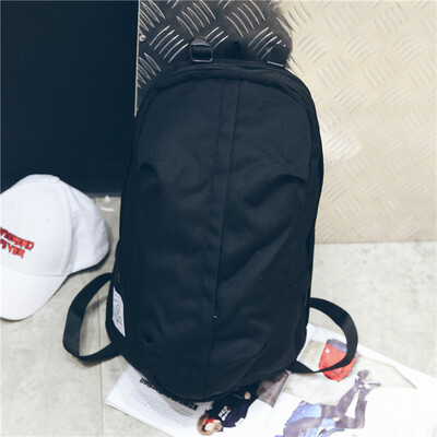 

Simple fashion male bag college student schoolbag computer backpack Korean version leisure trendy male backpack couple shoulder ba