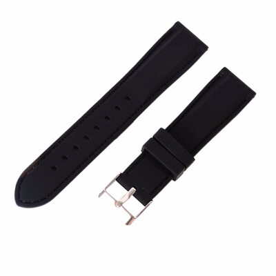 

18-24mm Trendy Army Military Silicone resin Strap Sports Canvas Wrist Watch Band