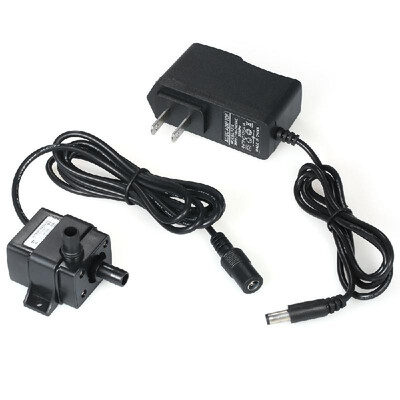 

48W 240LH Water Pump Aquarium Submersible Pump Mini Submersible Water Pump with Power Plug Max Lift 300cm Small DC Submersible