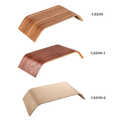 

SAMDI Universal Desktop Computer Monitor Heighten Wooden Stand Dock Holder Display Bracket for iMac PC Notebook Laptop