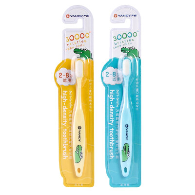 

Yan Di toothbrush child toothbrush baby toothbrush baby toothbrush color random single pack 10000 soft fur toothbrushes more than 30000 brush wire 2-8 years old