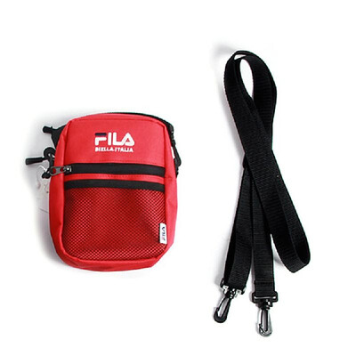 

FILA Fashion Embroidery Bag Nylon Shoulder Bag All-match Square Shape for Men&Women Sports