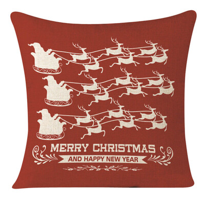 

Siaonvr Christmas Series Sofa Bed Home Decoration Section Pillowcase Holiday Xmas
