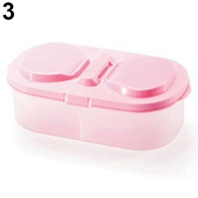 

900ML Portable Kitchen Container Fresh Food Storage Sauce Case Preservation Box