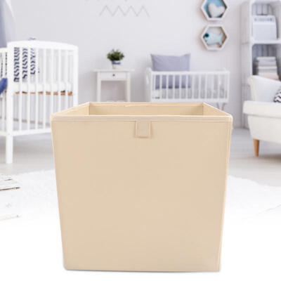 

Greensen Large Capacity Square Cloth Storage Box Case Home Living Room Handle Storage Organizer