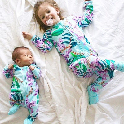 

Toddler Infant Newborn Baby Girl Long Romper Jumpsuit Bodysuit Clothes Outfits