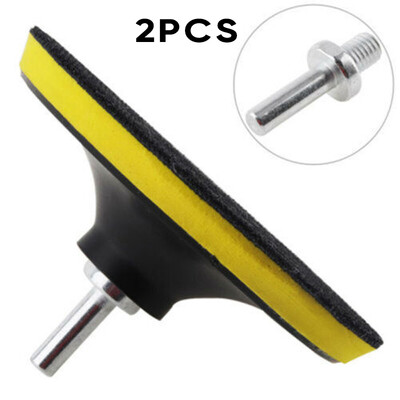 

5 Sanding Disc Pad Abrasive Sandpaper Hook Loop Drill Backer Pad For Electric