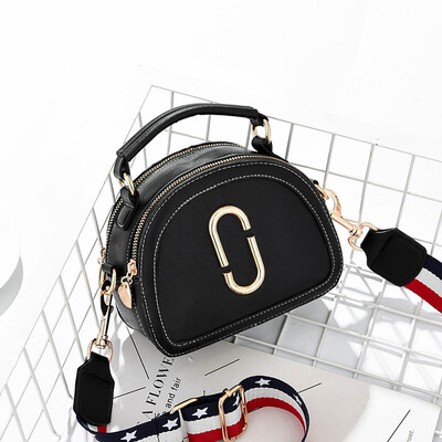 

Womens 2018 new fashion Korean version fashion simple Baitao ladies bag single shoulder bag inclined bag