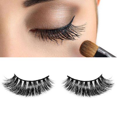 

〖Follure〗1Pair Luxury 3D False Lashes Fluffy Strip Eyelashes Long Natural Party