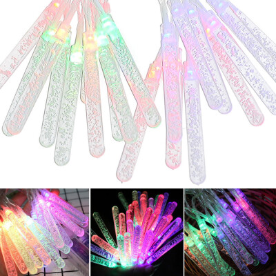 

Tailored 23M Light Cylindrical Icicle Bubble Light String Lights Christmas Decoration