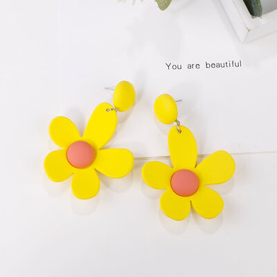 

Flashbuy Drop Earrings Multi Style For Women Alloy Geometric Crystal Findings Girls Acrylic Jewelry Weddings Accessories