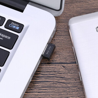 

Greensen 150M Mini USB 20 WiFi USB Adapter Dongle Wireless Network Card Receiver for Desktop Laptop