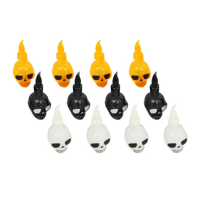

〖Follure〗Halloween Decoration Skull Candle Light Colorful Gradient Night Light