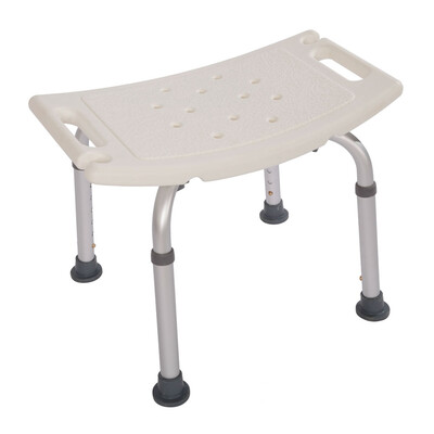 

Aluminium Shower Seat Chair Stool Bench Bath Bathtub Aid Adjustable Height
