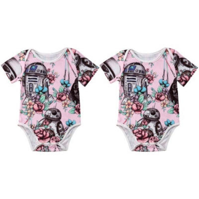 

Newborn Infant Kids Baby Girl Star Wars Romper Bodysuit Jumpsuit Clothes Outfits