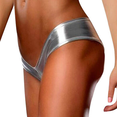 

Womens Patent Leather Underpants Panties Brief Lingerie Underwear Swim Trunks