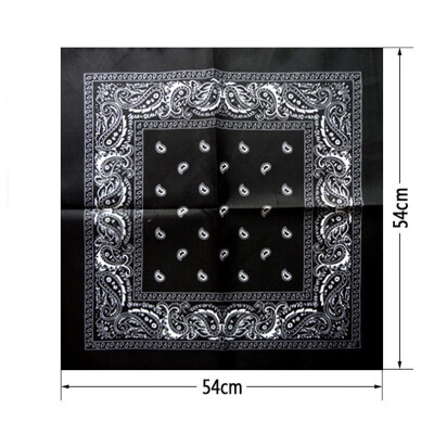 

Unisex Vintage Handkerchief Sports Print Headscarf Lace Women Men Head Wrap Neck Scarf Wristband 14 Colors