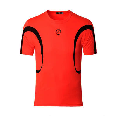 

Mens Quick Dry Short Sleeve T-Shirt For Running Training Fitness Shirts LSL161